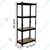 Blueboy 48 x 24 x 12 Inches 4 Wooden Shelves Boltless Adjustable Multipurpose Rack