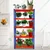Blueboy 72x 36x 18 Inches 5 GI Shelves Boltless Adjustable Multipurpose Storage Rack (Red and Blue)