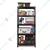 Blueboy 72 x 48 x 15 Inches 5 Wooden Shelves Boltless Adjustable Multipurpose Storage Rack