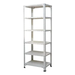 Alija 60 x 24 x 15 Inch 6 Shelves 42-45 Kg Load Capacity Per Shelf Multipurpose Storage Rack (22 Gauge Shelves & 16 Gauge Angle)