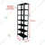Alija 72 x 23 x 12 Inch 7 Shelves 70-80 kg/Shelf Load Capacity Multipurpose Storage Rack (22 Gauge Shelves & 16 Gauge Angle)