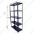 ALIJA 87 X 36 X 12 Inches 5 Shelves Multipurpose Storage Rack With Accessories (24 Gauge Shelves)