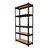 Blueboy 72 x 36 x 15 Inch 75 Kg Load Capacity Per Shelf  5 Wooden Shelves Boltless Rack