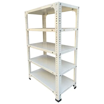 ALIJA 36 x 23 x 12 Inches 5 Shelves Multipurpose Storage Rack With Accessories (20 Gauge Shelves 14 Gauge Angle) 