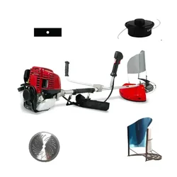 Double Wolf 4 Stroke Foldable Sidepack Brush Cutter with GX-35 Engine, For Agriculture & Gardening