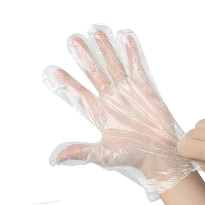 10000 Pcs, Transparent Multipurpose Disposable Gloves For Hair-dye, Clinics, Hotels, Salons, Kitchen (Universal Fit)