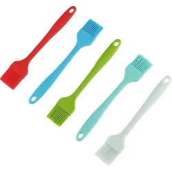 Multipurpose 25cm Non-Stick Full Silicone Brush For Baking and Spreading, Size Medium(Pack-6 pcs)