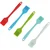 Multipurpose 25cm Non-Stick Full Silicone Brush For Baking and Spreading, Size Medium(Pack-6 pcs)