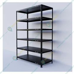 ALIJA 78 x 53 x 24 Inch 6 Shelves Multipurpose Storage Rack With Accessories(Gauge-20 Gauge Shelves & 14 Gauge Angle)