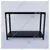 ALIJA 30 x 41 x 18 Inch 2 Shelves Multipurpose Storage Rack With Accessories(Color-Black,Gauge-20 Gauge Shelves & 14 Gauge Angle)
