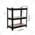 Keepwell 36 x 36 x 18 Inch 3 Wooden  Adjustable Shelves Laminated Boltless Rack