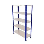 ALIJA 48 x 23 x 12 Inch 5 Shelves Multipurpose Storage Rack With Accessories