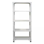 Menage 60 X 23 X 15 Inches 5 Shelves Multipurpose Storage Rack (20 Gauge Shelves, 14 Gauge Angle)