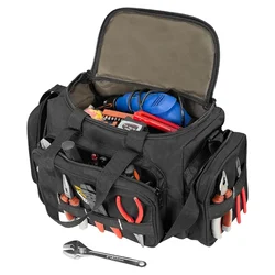 HENNY 18 Inch 22 Pockets 50 Kg Load Bearing Capacity Water-Resistance Multi-Purpose Tool Storage Bag
