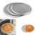 Combo of Multi Size Aluminum Pizza Baking Screen Mesh Tray (8,10,12 Inch)