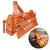 Wegman Orchard Rotavator 4 Feet with 30 Blades Suitable for 26 HP to 35 HP Tractors(Type-Gear Box - Single Speed)