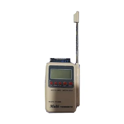 Akivin Multi Stem Thermometer External Sensing Probe LCD Portable High Accuracy