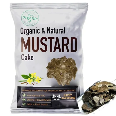 2 Kg Mustard Oil Cake Fertilizer for Soil & Plants