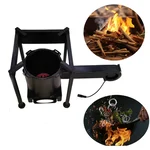 MW4 Domestic Cooking Stove With Ash Tray , Mild Steel Body