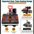 MY PRINT 2025 Upgraded 5-in-1 Heat Press Machine for DTF, Sublimation & Vinyl Printing - 12x15 Inch with Auto Time Countdown