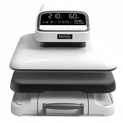 MY PRINT Next Gen-2 15 x 15 inch Smart Automatic Heat Press Machine With Smart LCD Control Panel