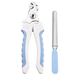 Stainless Steel Nail Cutter For Dogs, With Rubber Handle