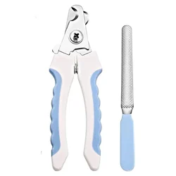  Stainless Steel Nail Cutter For Dogs, With Rubber Handle