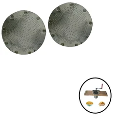 2 Pcs 2 No. Jali for Commercial Hand Operated Sev Machine