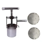 Vinayak Machines Manual Namkeen Bhujia Machine 5 Inch , 50 Kg/Hr with 2 No. Jali (2 Pcs)