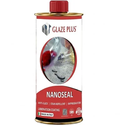 Glaze Plus Nanoseal Invisible Water & Stain Repellent Lamination Coating Impregnator for Marble, Sandstone & Stoneware