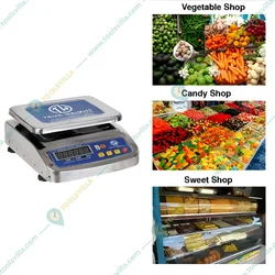 True Weight Table Top Nano SS Digital Weighing Machine, 10kg Capacity (TWT-III-10) with 1-Year Warranty