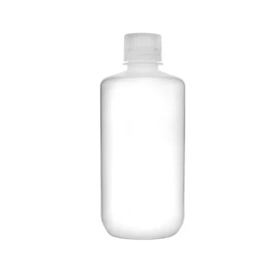 1000ml Polypropylene Narrow Mouth Reagent Bottle Pack of 6 Autoclavable Leak-Proof Lab Plastic Container