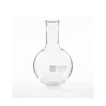COMETEK Laboratory Boiling Flask 500ml for Heating & Chemical Reactions | Glass Body, Round Bottom, Narrow Neck