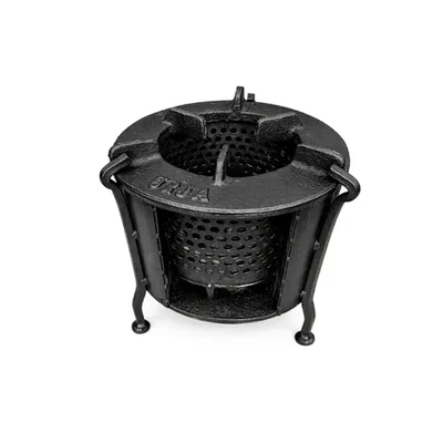 URJA Natural Draft Smokeless Coal Cookstove 10-Inch Portable Eco-Chulha for Cooking