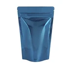 
250 gm,13.5cm x 22cm 112 Micron Navy Blue Color Matt Finish Ziplock Pouch