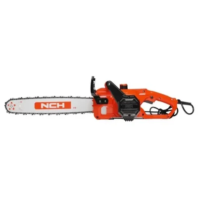 NCH E140 Electric Chainsaw, 1400W Power with 16 Inch Guide bar for Effortless Cutting of Trees, Branches, and Firewood