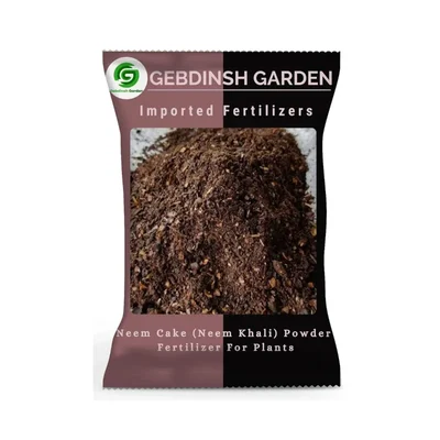 GEBDINSH 100g Organic Neem Cake Khali Powder Plant Growth Bio Fertilizer Pest Defense