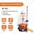 Neptune Knapsack Power Sprayer NF-787, 25L Petrol 31 CC 4 Stroke Pest Sprayer