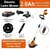 Neptune GT-20, 20V 2 AH Cordless Grass Trimmer for Precise Lawn & Garden Care