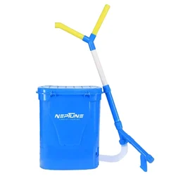 Neptune Double Head Manual Backpack Fertilizer Dispenser With 20L Tank for Agricultural, Garden & Soil Care Applications