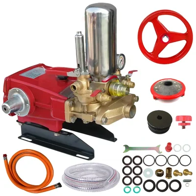 Neptune HTP-80 (Platinum), 20-45 Bar High Pressure HTP Spray Pump Without Motor For Cleaning & Agricultural Spray