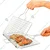 11X17 Inch Stainless Steel Barbeque Grilling Net Basket With Wooden Handle