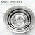 Mira Steel ( Pack of 6 ) 20 no Stainless Steel Basin Bowl for Catering Service
