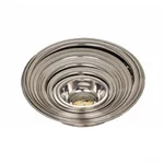 Mira Steel ( Pack of 6 ) 20 no Stainless Steel Basin Bowl for Catering Service