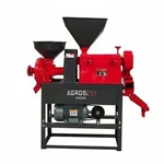 Agrobest 2 In 1 Combined Mini Rice Mill Machine With 3 HP Motor ( Model No- 6N110-6P200)