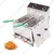 Commercial Stainless Steel 5+5L Electric and Gas Operated Double Pan Deep Fryer With Lid, 3000W