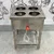 GBE 24 x 24 x 32 inch 4 Pot Electric Operated Bain Marie for Buffet Purpose