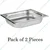 Pack of 2 Premium Quality 1/2 40mm Depth GN PAN