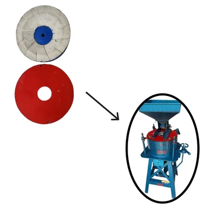 12 inch Red Emery Stone for Horizontal Atta Chakki