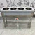 Gurubhai 45 x 12 x 32 inch Electric Operated 4 Pot Bain Marie